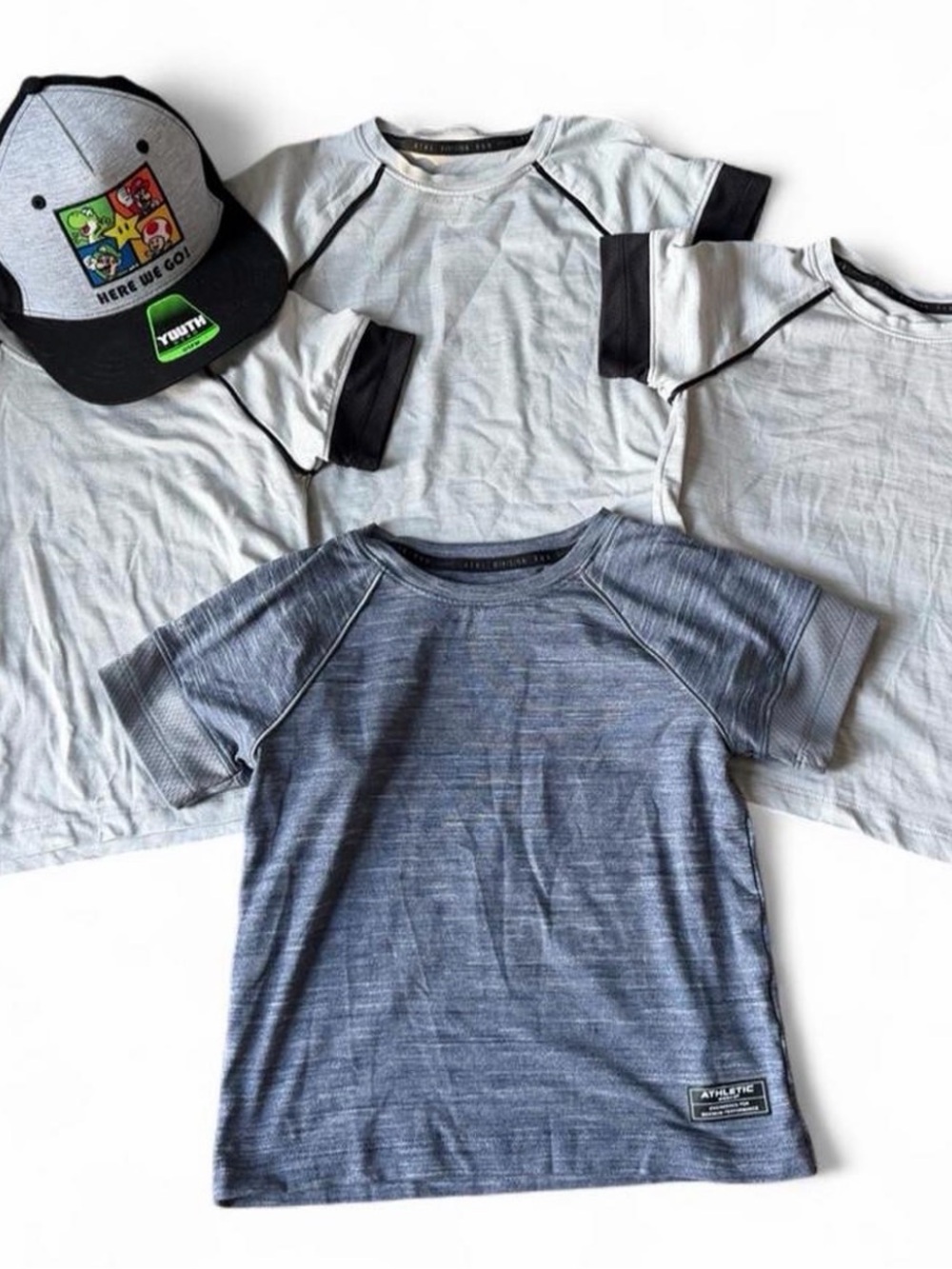 Super Mario Brothers Athletic Works Toddler Shirt Bundle Boys 3t Kid Clothing